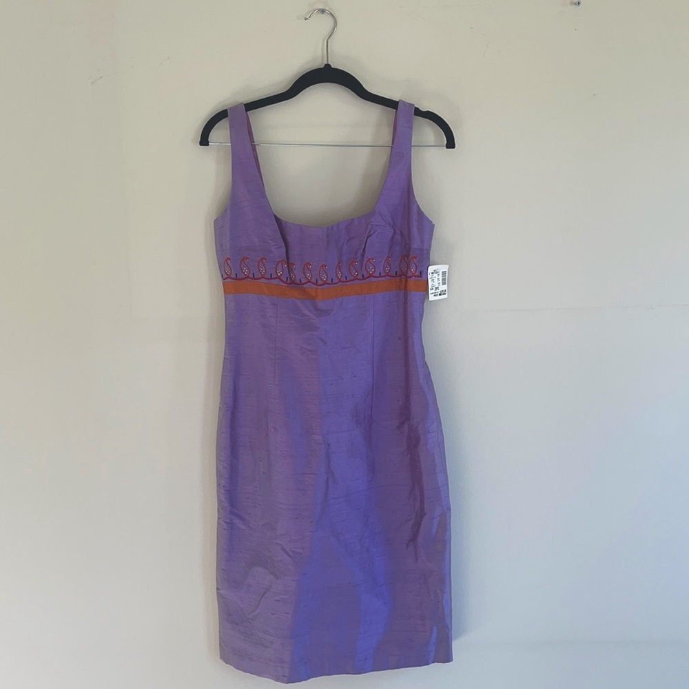 Boho-style knee length dress